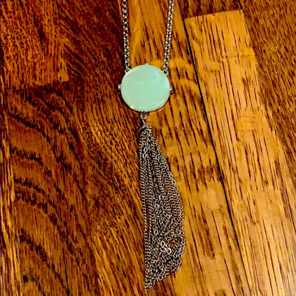 Long Loft pendant necklace with tassel